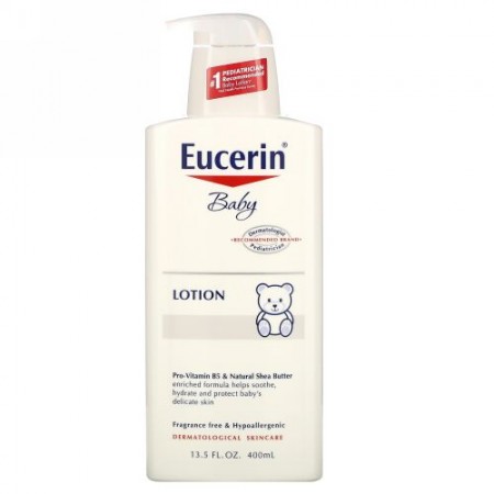 Eucerin, Baby、 Lotion、無香料、 13.5液量オンス(400 ml)