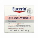Eucerin, Q10アンチリンクルフェイスクリーム、48g（1.7オンス）