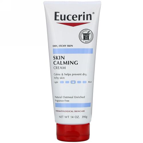 Eucerin, スキンカーミングクリーム、かゆみを伴う乾燥肌用、無香料、396g（14oz）