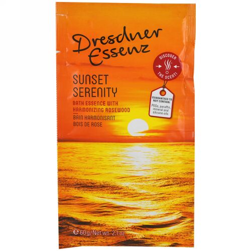 European Soaps, ドレスナーエッセンス、バスエッセンス、サンセット・セレニティー、2.1オンス (60 g) (Discontinued Item)