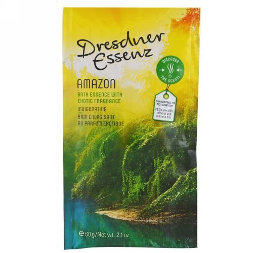European Soaps, ドレスナーエッセンス、バスソルト、アマゾン、2.1オンス (60 g) (Discontinued Item)