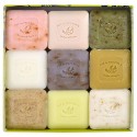 European Soaps, 来客用せっけん詰め合わせ, 9個入りギフトボックス, 各25 g (Discontinued Item)