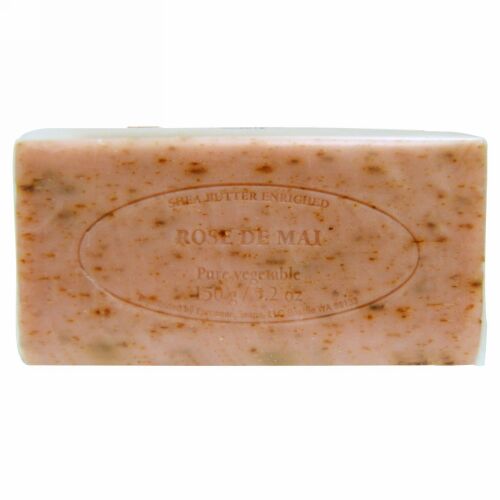European Soaps, プレドプロヴァンス、ローズドゥメ、ソープバー、5.2 oz (150 g) (Discontinued Item)