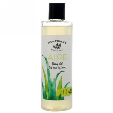 European Soaps, プレドプロヴァンス、アロエボディージェル、8 fl oz (240 ml) (Discontinued Item)