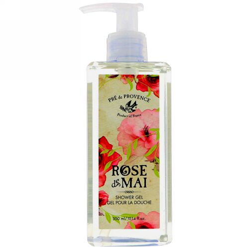 European Soaps, プレドプロヴァンス、ローズドゥメ、シャワージェル、10.14 fl oz (300 ml) (Discontinued Item)