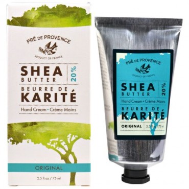 European Soaps, Pre de Provence, Shea Butter Dry Skin Hand Cream, Original, 2.5 fl oz (75 ml)