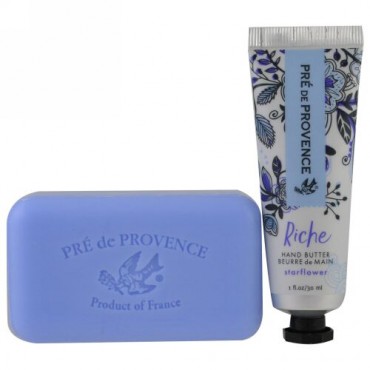 European Soaps, リッシェギフトバッグ、ハンドバター & ソープ、 2ピースセット (Discontinued Item)