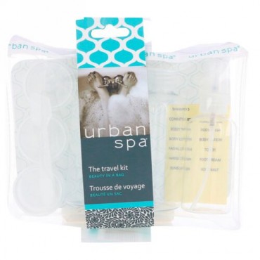 European Soaps, アーバンスパ、ザ・トラベルキット、7品キット (Discontinued Item)