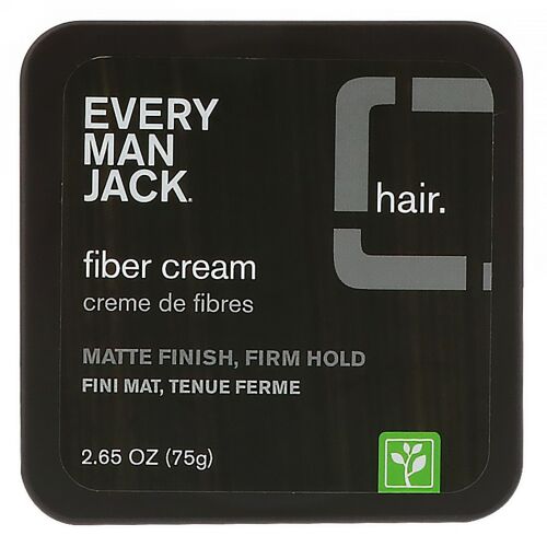Every Man Jack, 繊維クリーム、2.65オンス（75g） (Discontinued Item)