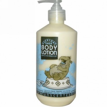 Everyday Shea, ボディローション, 赤ちゃんから大人まで, 無香料, 16 オンス (475 ml) (Discontinued Item)