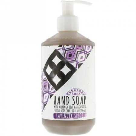 Everyday Shea, ハンドソープ、 ラベンダースパイス、 12 fl oz (354 ml) (Discontinued Item)