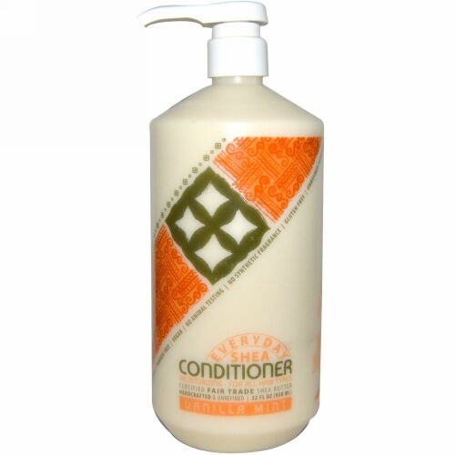 Everyday Shea, モイスチャライジング コンディショナー、バニラミント、32 fl oz (950 ml) (Discontinued Item)