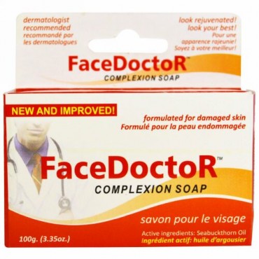 Face Doctor, FaceDoctorコンプレクションソープ、3.35 oz (100 g) (Discontinued Item)