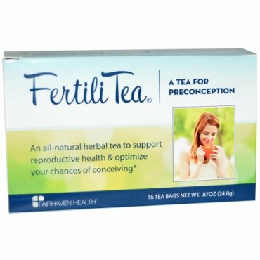 Fairhaven Health, 女性用ファーティリティー、 16ティーバッグ、 0.87オンス (24.8 g) (Discontinued Item)