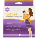 Fairhaven Health, ミルキーズ、ソフティーズ、再利用可能な曲線型母乳パッド、3組（６枚） (Discontinued Item)