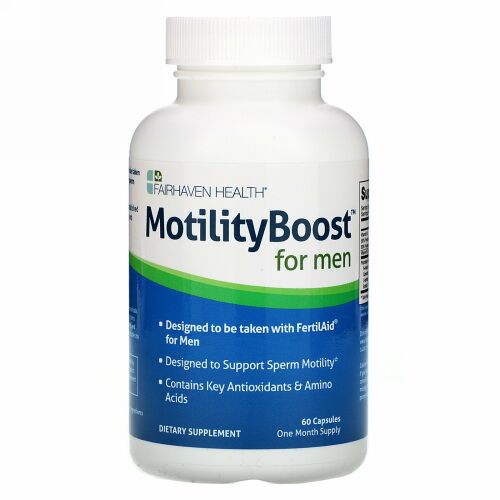 Fairhaven Health, 男性のためのモティリティブースト（MotilityBoost）, 60カプセル