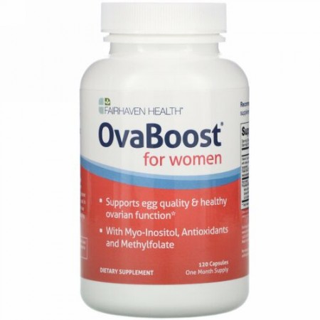 Fairhaven Health, OvaBoost for Women, 120 Capsules