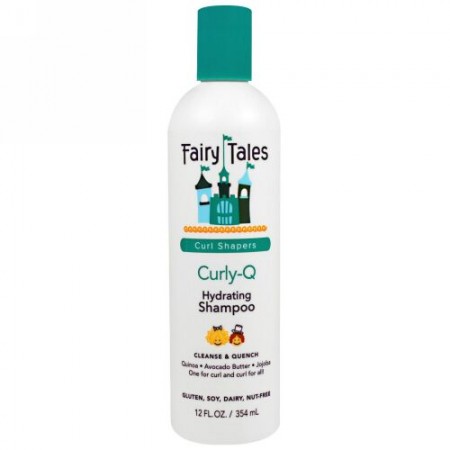 Fairy Tales, カーリーQ、ハイドレーティング・シャンプー、12 液体 オンス（354 ml） (Discontinued Item)