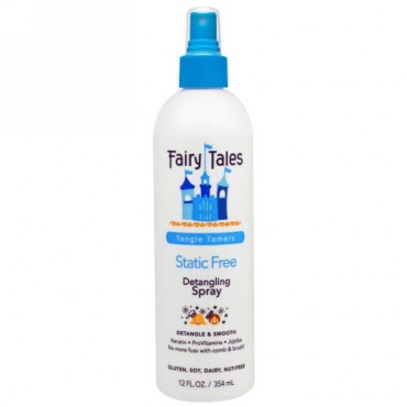 Fairy Tales, デタングリング・スプレー、スタティック・フリー、タングル・テイマー、12 液体 オンス（354 ml） (Discontinued Item)