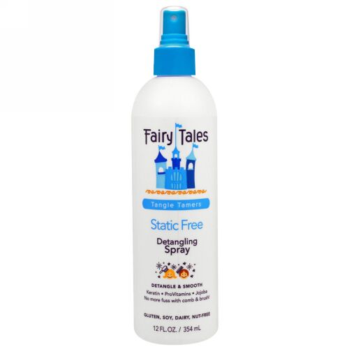 Fairy Tales, デタングリング・スプレー、スタティック・フリー、タングル・テイマー、12 液体 オンス（354 ml） (Discontinued Item)