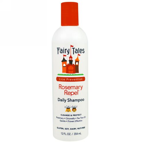 Fairy Tales, ローズマリー・ラペル・デイリー・シャンプー、シラミ防止、12 液体 オンス（354 ml） (Discontinued Item)