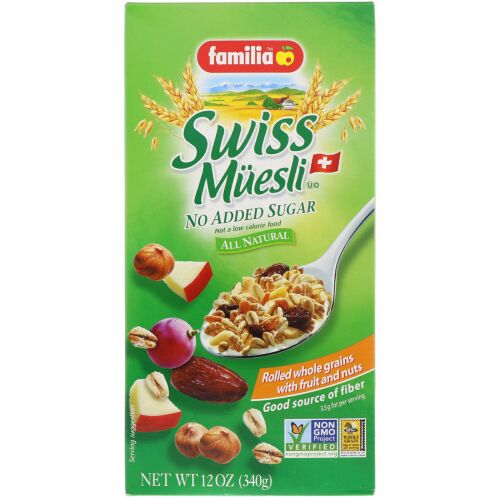 Familia, スイスミューズリ、 無糖、 12 oz (340 g) (Discontinued Item)