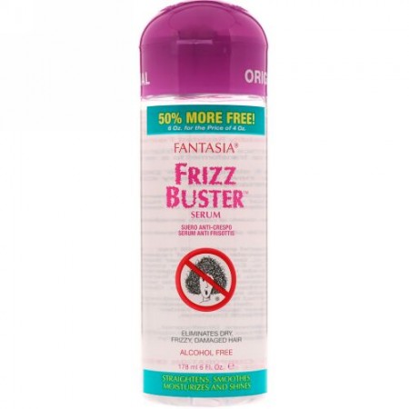 Fantasia, Frizz Buster Serum , 6 fl oz (178 ml) (Discontinued Item)