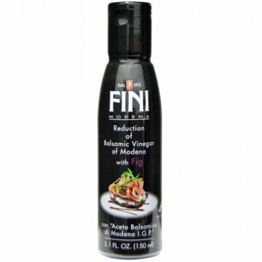 Fini Modena, モデナ産バルサミコ酢　　イチジク入り、 5.1 液量オンス (150 ml) (Discontinued Item)
