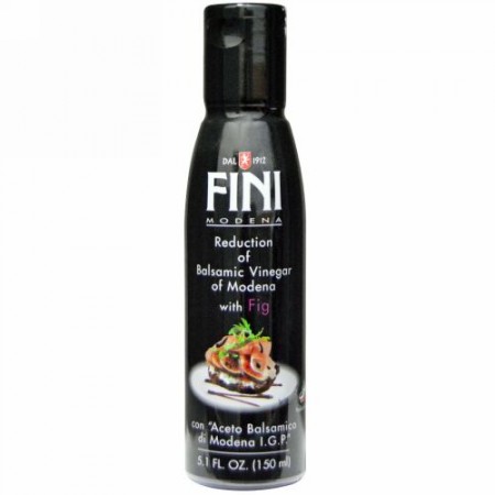 Fini Modena, モデナ産バルサミコ酢　　イチジク入り、 5.1 液量オンス (150 ml) (Discontinued Item)