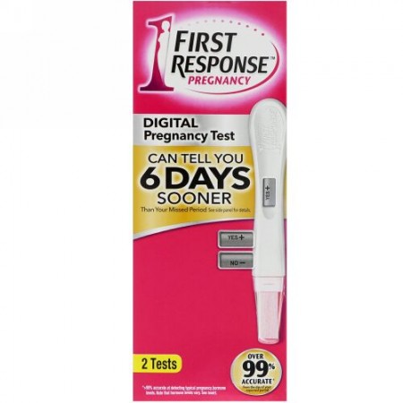 First Response, Digital Pregnancy, 2 Tests (Discontinued Item)