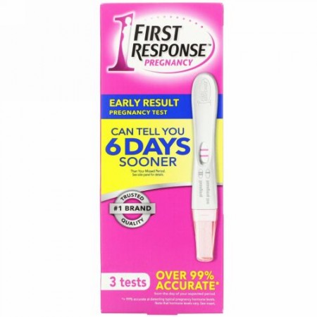First Response, 早期妊娠テスト、3回分