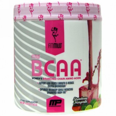 FitMiss, BCAA、 女性の分枝鎖アミノ酸、 ストロベリーマルガリータ、 5.6 オンス (159 g) (Discontinued Item)
