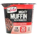 FlapJacked, Mighty Muffin With Probiotics、チョコレートピーナッツバター、1.9オンス (55 g)