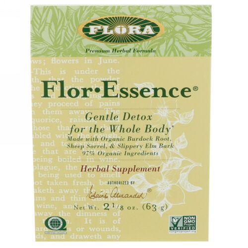 Flora, フロール･エッセンス、全身ジェントル･デトックス、2 1/8 オンス(63 g)