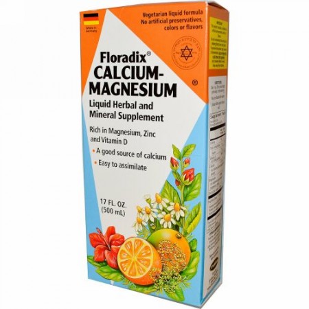 Flora, フロラディックス カルシウム-マグネシウム, 17 fl oz (500 ml)