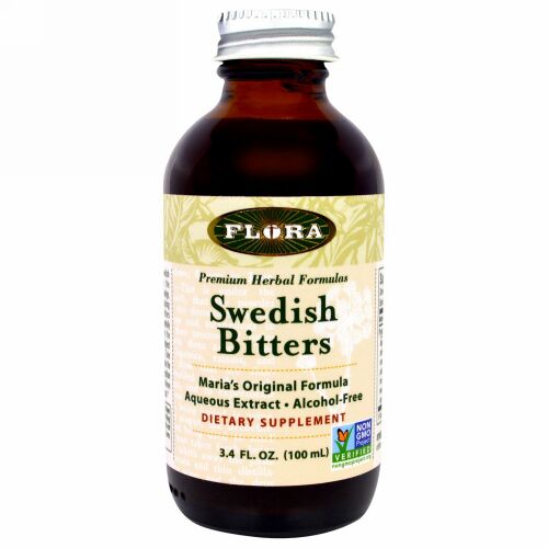 Flora, Swedish Bitters, 3.4 fl oz (100 ml)