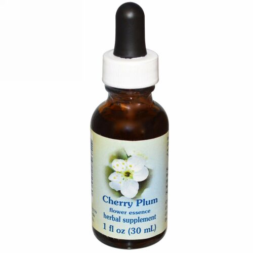Flower Essence Services, チェリープラム、フラワーエッセンス、1 fl oz (30 ml) (Discontinued Item)