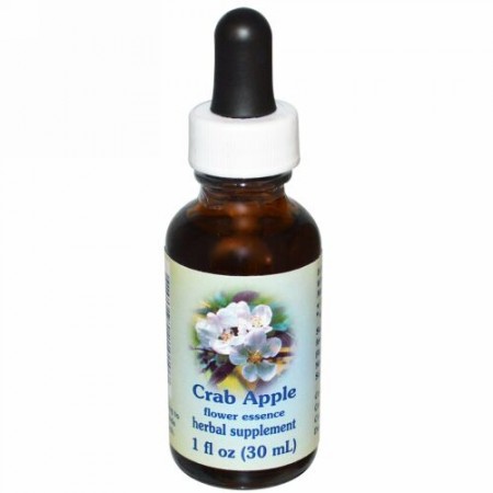 Flower Essence Services, クラブアップル、フラワーエッセンス、1 fl oz (30 ml) (Discontinued Item)