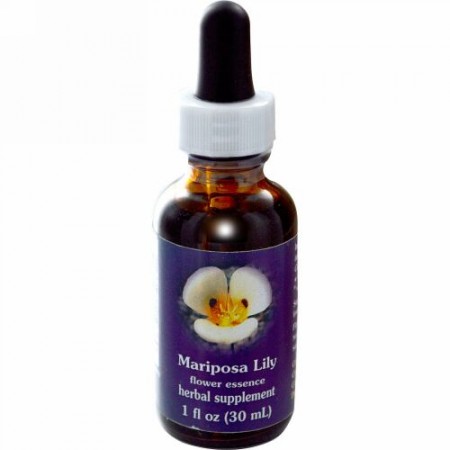 Flower Essence Services, マリポサ　リリー、フラワーエッセンス、1 fl oz (30 ml) (Discontinued Item)