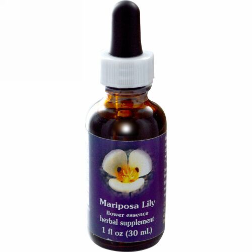 Flower Essence Services, マリポサ　リリー、フラワーエッセンス、1 fl oz (30 ml) (Discontinued Item)