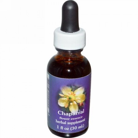 Flower Essence Services, クイントエッセンシャルズ、シャパラル、フラワーエッセンス、1 fl oz (30 ml) (Discontinued Item)