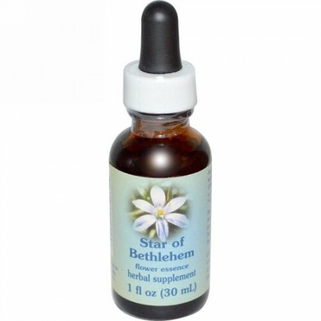 Flower Essence Services, スターオブベツレヘム、フラワーエッセンス、1 fl oz (30 ml)