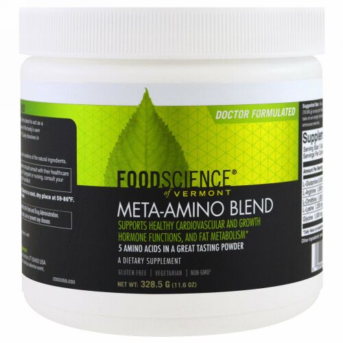 FoodScience, メタアミノブレンド、11.6 オンス (328.5 g)