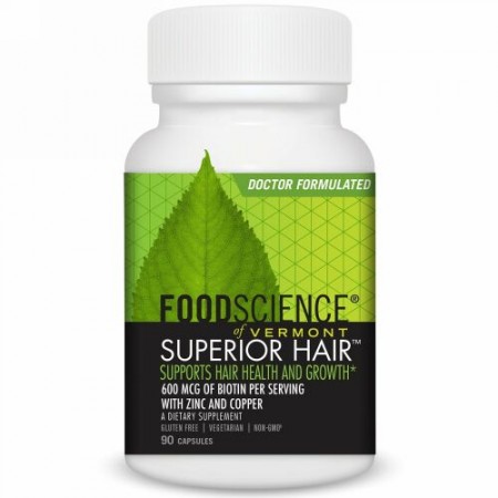 FoodScience, スペリオルヘア、カプセル90個