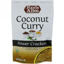 Foods Alive, パワークラッカー、ココナッツカレー、3 oz (85 g) (Discontinued Item)