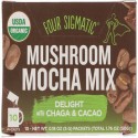 Four Sigmatic, マッシュルーム・モカミックス、甘味 + コーヒー、10パケット、各 0.18 oz (5 g) (Discontinued Item)