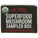Four Sigmatic, スーパーフード・マッシュルームサンプラーボックス、マッシュルームドリンク8パック (Discontinued Item)
