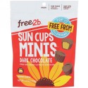 Free2B, サンカップス・ミニス、ダークチョコレート、4.2オンス (119g) (Discontinued Item)