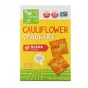 From The Ground Up, Cauliflower Crackers, Nacho, 4 oz (113 g) (Discontinued Item)