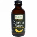 Frontier Natural Products, バナナフレーバー アルコール不使用, 2 オンス (59 ml)